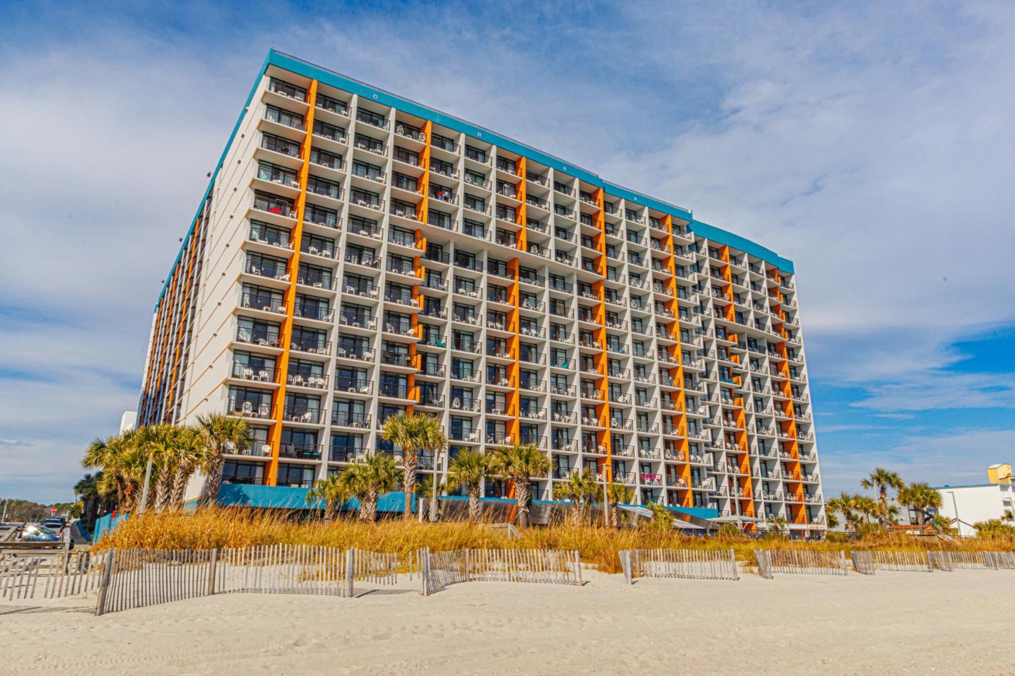 Ocean View Queen Suite Landmark Resort 1125 Myrtle Beach Exterior foto